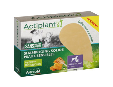 SHAMPOOING SOLIDE PEAUX SENSIBLES CHIEN&CHAT