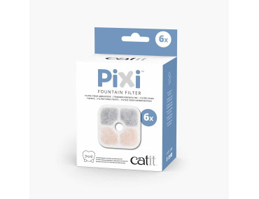 FILTRES FONTAINE PIXI 6 PIECES