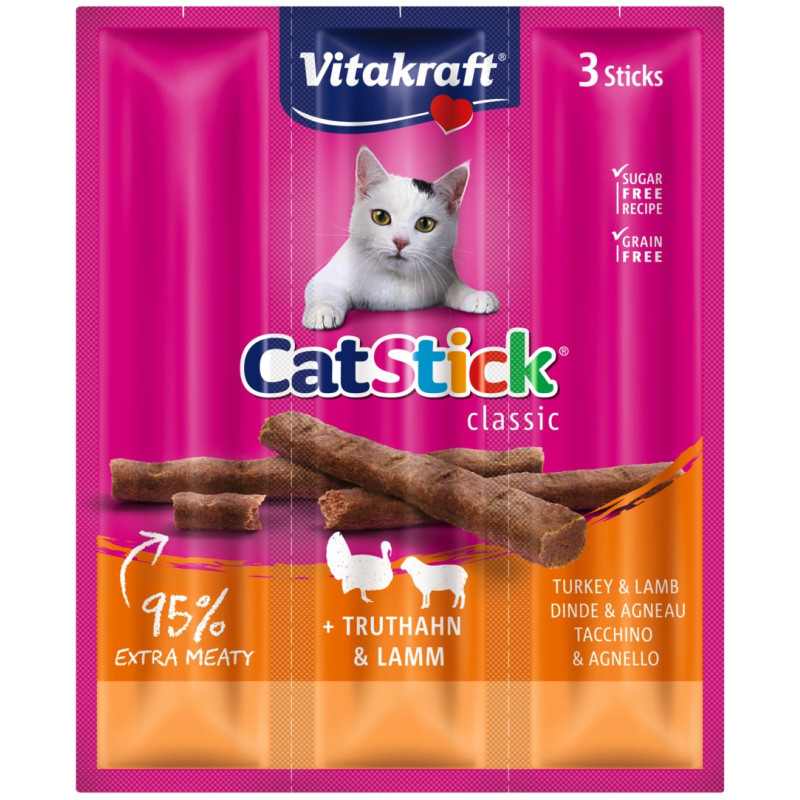 CATSTICK MINI DINDE/AGNEAU CATSTICK MINI DINDE/AGNEAU