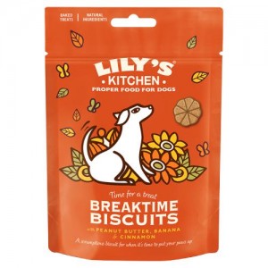 BISCUIT BREAKTIME LILYS KITCHEN CACAHUETES