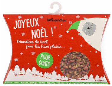 POCHETTE DE NOEL CHAT