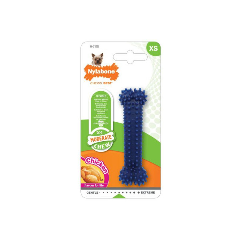 NYLABONE MODERATE DENTAL POULET XS NYLABONE MODERATE DENTAL POULET XS