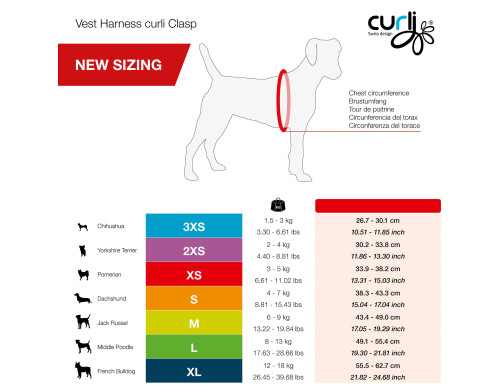 HARNAIS CURLI CLASP ROUGE HARNAIS CURLI CLASP ROUGE