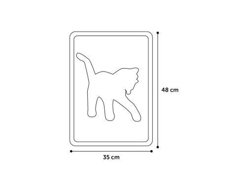 TAPIS DE LITIERE GRIS
