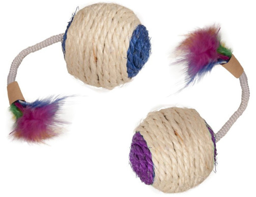 BALLES SISAL HOCHET ET PLUME