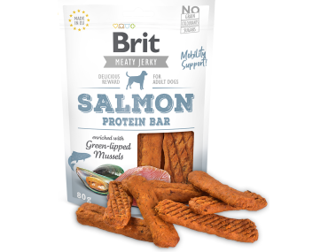 BRIT JERKY BARRE PROTEINEE SAUMON
