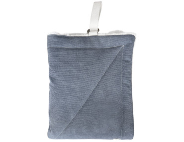 TAPIS DE VOYAGE MOUSTACHES NAVY