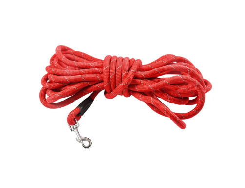 LONGE WALK 3 METRES ROUGE