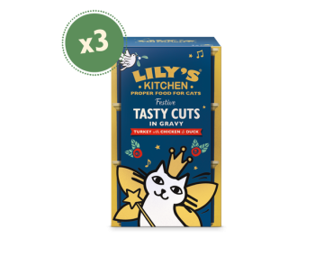 TRIO DE RECETTES DE NOËL POUR CHAT LILY'S KITCHEN