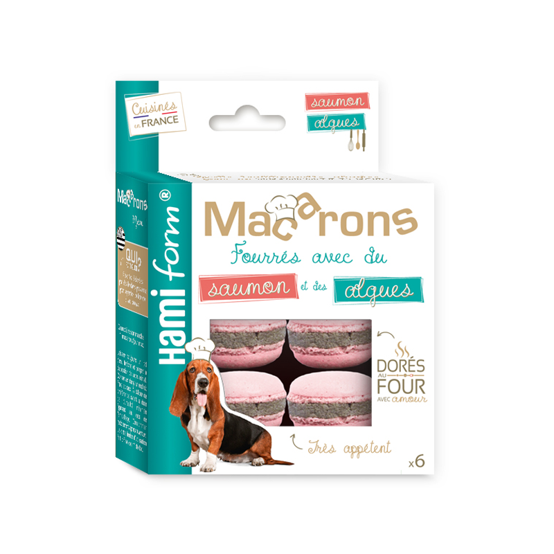 MACARONS SAUMON/ALGUES MACARONS SAUMON/ALGUES