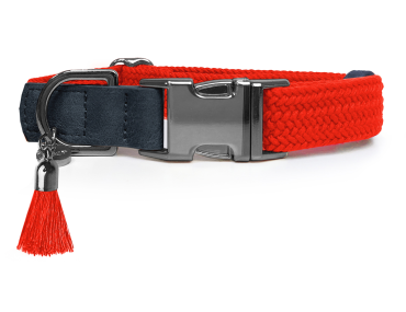 COLLIER KAYA ORANGE RÉGLABLE