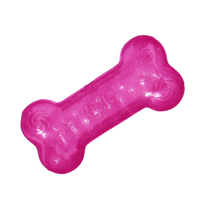 KONG SQUEEZZ CRACKLE BONE KONG SQUEEZZ CRACKLE BONE