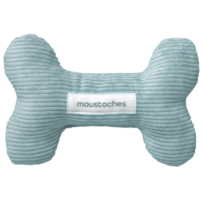 TOY BONE MOUSTACHES VELOURS NUAGE