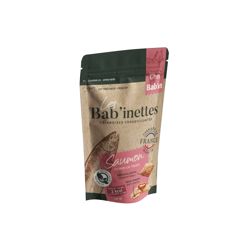 FRIANDISES BABINETTES AU SAUMON FRIANDISES BABINETTES AU SAUMON