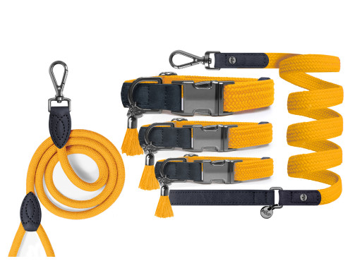 COLLIER KAYA REGLABLE JAUNE COLLIER KAYA REGLABLE JAUNE