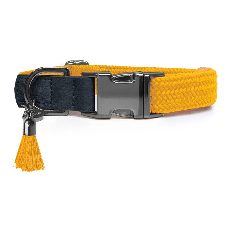 COLLIER KAYA REGLABLE JAUNE COLLIER KAYA REGLABLE JAUNE