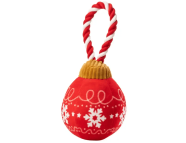JOUET BOULE DE NOËL ROUGE