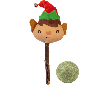 JOUET POUR CHAT DE NOËL ELFE