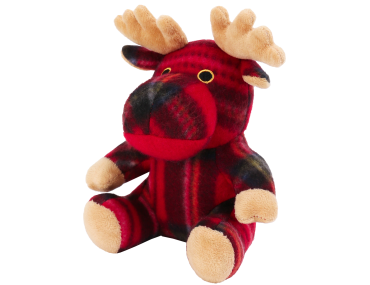 PELUCHE RENNE + SIFFLET DE NOËL