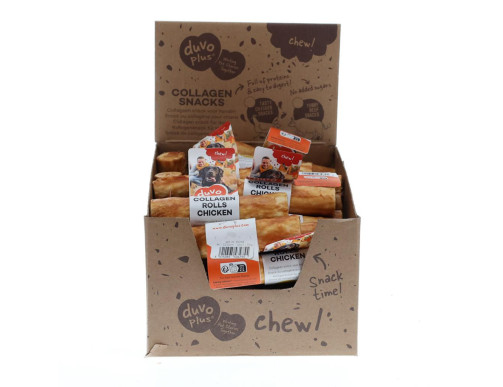CHEW COLLAGEN ROLLS POULET LARGE CHEW COLLAGEN ROLLS POULET LARGE