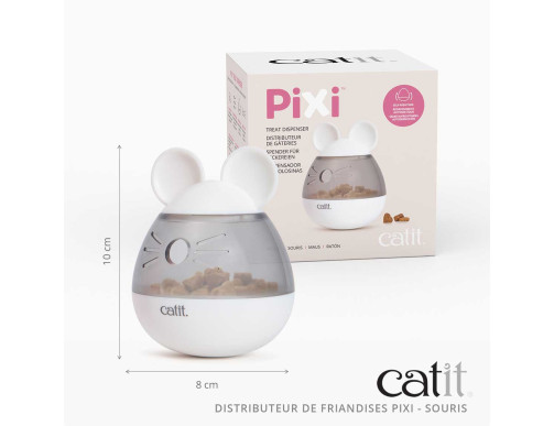 PIXI DISTRIBUTEUR FRIANDISES MOUSE BLANC PIXI DISTRIBUTEUR FRIANDISES MOUSE BLANC