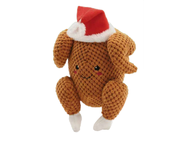 jouet peluche dinde pour chien