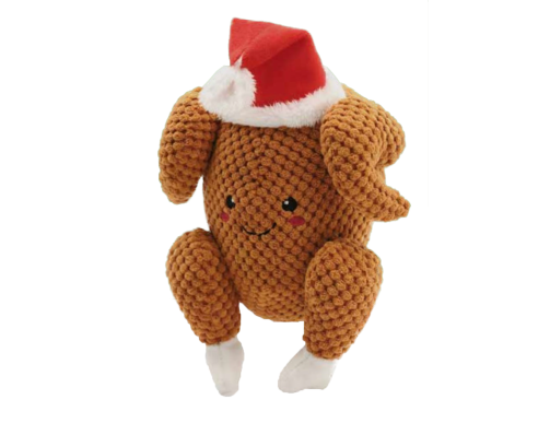 jouet peluche dinde pour chien