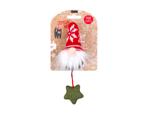 Gnome Noël 2en1 avec Étoile Matatabi