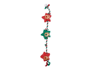 Guirlande 3 Étoiles + Corde Noël