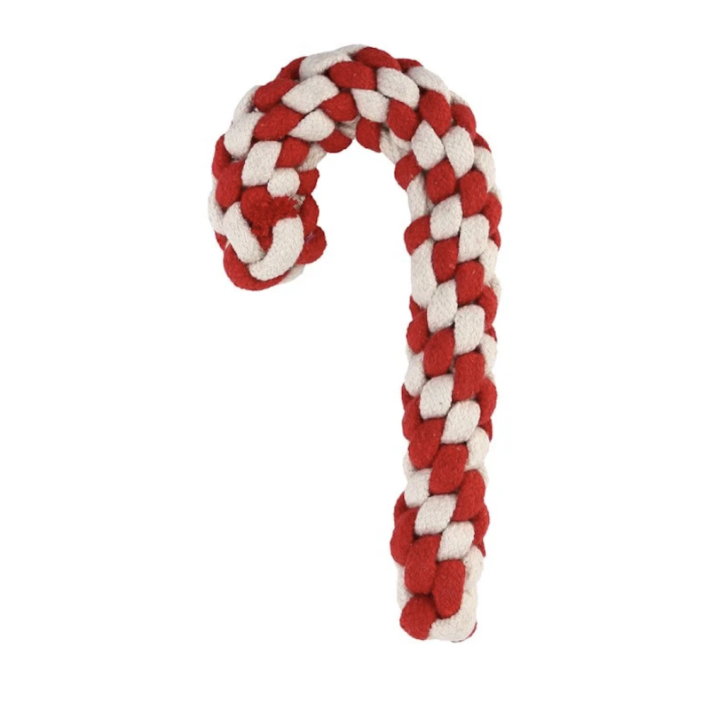 JOUET CORDE SUCRE D'ORGE NOËL