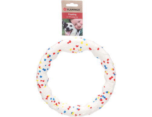 Jouet Anneau Blanc pour Chien