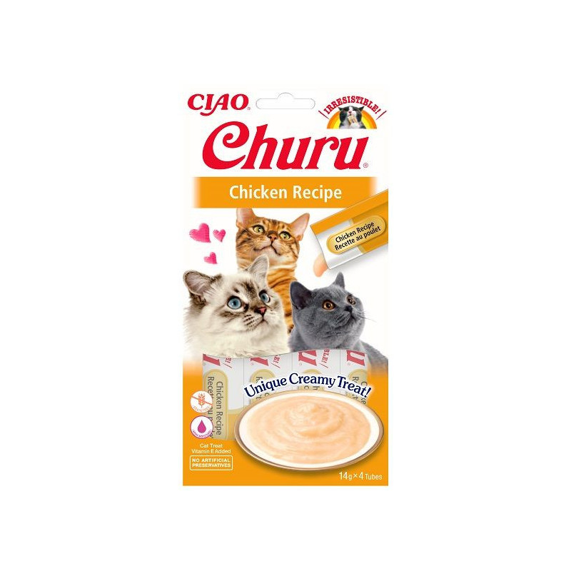 Inaba CHURU Poulet 4x14g