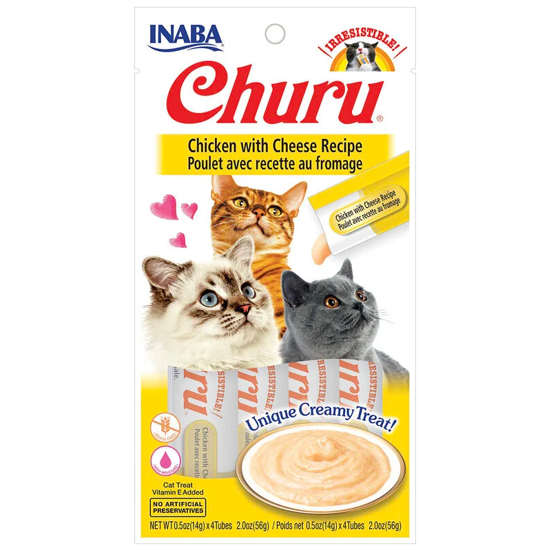 Inaba CHURU Fromage 4X14gr