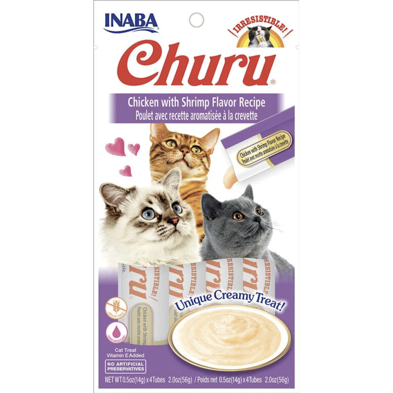 Inaba CHURU Crevette 4X14GR