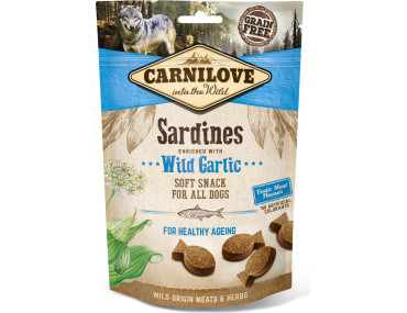 FRIANDISES CARNILOVE SEMI-HUMIDES À LA SARDINE