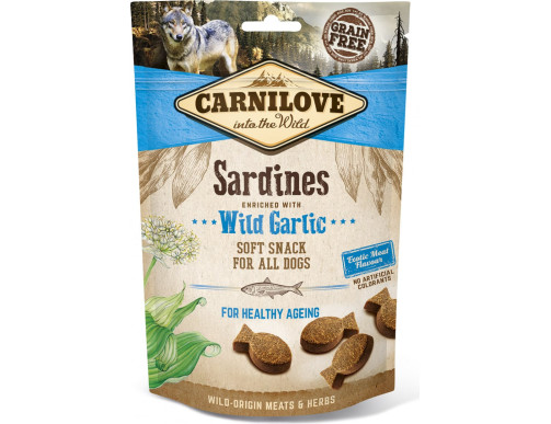 FRIANDISES CARNILOVE SEMI-HUMIDES À LA SARDINE