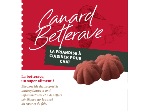 BABIN MOELLEUX CHAT CANARD-BETTERAVE 150GR BABIN MOELLEUX CHAT CANARD-BETTERAVE 150GR