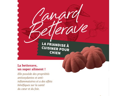 BABIN MOELLEUX CHIEN CANARD-BETTERAVE 150GR BABIN MOELLEUX CHIEN CANARD-BETTERAVE 150GR