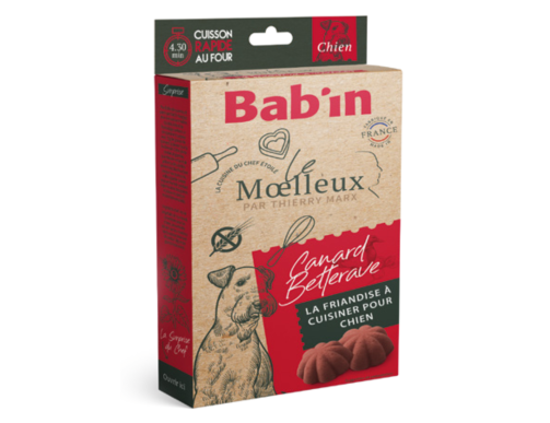 BABIN MOELLEUX CHIEN CANARD-BETTERAVE 150GR BABIN MOELLEUX CHIEN CANARD-BETTERAVE 150GR