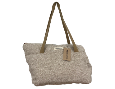 Sac Transport Moustaches Bouclette Beige GRAND