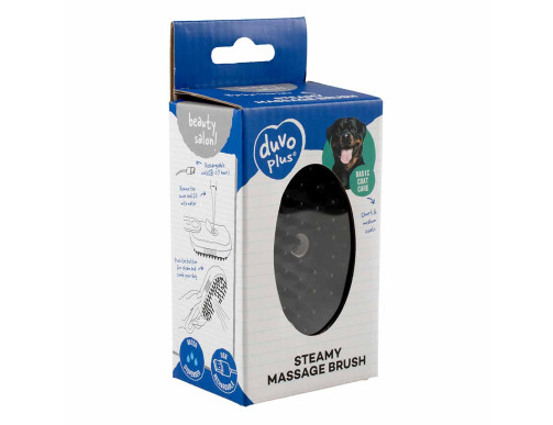 BROSSE A VAPEUR ET DE MASSAGE NOIRE