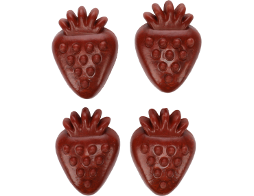 FRIANDISES VEGGIE FRAISE 4PIECES 120GR