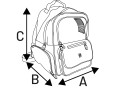 SAC A DOS WIRO VERT 40X25X41CM