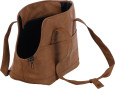 SAC TRANSPORT PEACHES BRUN 48X25X33CM