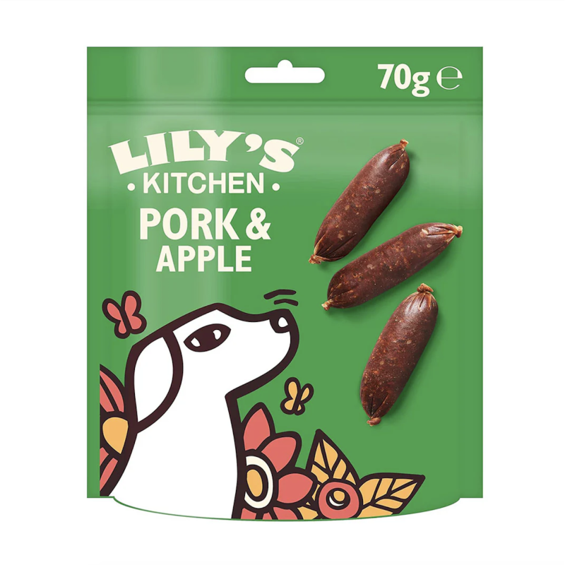 LILYS MINI SAUCISSE PORC/POMMES 70GR