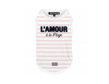 T-SHIRT GWENOLA AMOUR A LA PLAGE