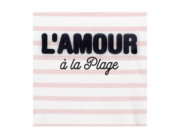 T-SHIRT GWENOLA AMOUR A LA PLAGE