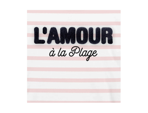 T-SHIRT GWENOLA AMOUR A LA PLAGE