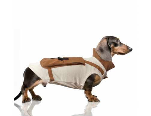 T-SHIRT YINDI CAMEL/BEIGE