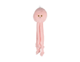 doudou peluche pieuvre rose chien